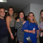 Felipe Vailant, da Forma Viagens, Cristiane Arantes, da Personal e Conexão, Fabiana Bravim, da Bela Viagem, Bianca Barros, da J2 Viagens, e Kamille Carcellos, da Unitours Turismo