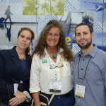 Fernanda Junqueira, da Tist&Shout, Mari Masgrau, do M&E, e Leonardo Libman, da Spring
