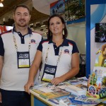 Gustavo Carvalho e Michelle Ribeiro, do Beto Carrero World
