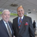 Ian Gillespie, da Avianca, e Michel Tuma Ness, da Fenactur