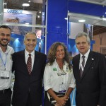 João Taylor e Mari Masgrau com Edmar Bull e João Sabino,da Abav