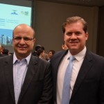 Laércio Benko, secretário de Turismo de São Paulo, e Marx Beltrão, ministro do Turismo