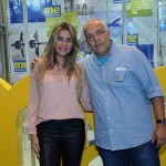 Luiz Castro e Silvana Lins, da Bahiatursa