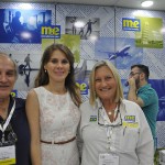 Marcos Soares, da Atratur com Juliane Salvador, setur-MT e Rosa Masgrau, do M&E