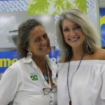 Mari Masgrau, do M&E, e Catia Frias, da American Airlines
