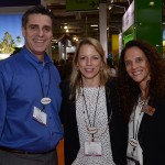 Patrick Yvars, Danielle Hollander e Jane Terra, do Visit Orlando