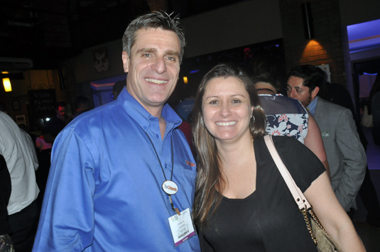 Patrick Yvars, do Visit Orlando, e Melissa Rosa, da CVC Patrick Yvars, do Visit Orlando, e Melissa Rosa, da CVC