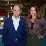 Pedro Ribeiro, do Dom Pedro Hotels, e Milene Keiko, da Promo