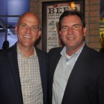 Rob Price, de Tampa Bay, e Rich Base, do Discover Palm Beaches