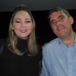 Tiana Lopes, da BWT Manaus, com Arlindo Farto, da Special Turs