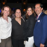 Tracy Vaugha, do Georgia On My Mind, Maria Manzella, do New Orleans CVB, Claudia Cianfero, de Naples, e Fernando Harb, de Fort Lauderdade