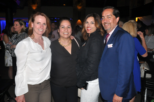 Tracy Vaugha, do Georgia On My Mind, Maria Manzella, do New Orleans CVB, Claudia Cianfero, de Naples, e Fernando Harb, de Fort Lauderdade Tracy Vaugha, do Georgia On My Mind, Maria Manzella, do New Orleans CVB, Claudia Cianfero, de Naples, e Fernando Harb, de Fort Lauderdade
