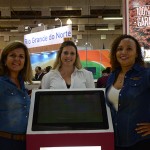 Valeria Chelles, Adriana Ferreira e Carmen Mascia, do Serhs