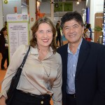 Valeria Henriques, da CCRA, e Tanabe, da Abracorp
