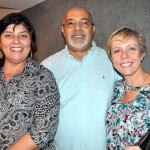 Wania Fasulo, Jorge Rodrigues e Monica Afonso, do Grupo High Light