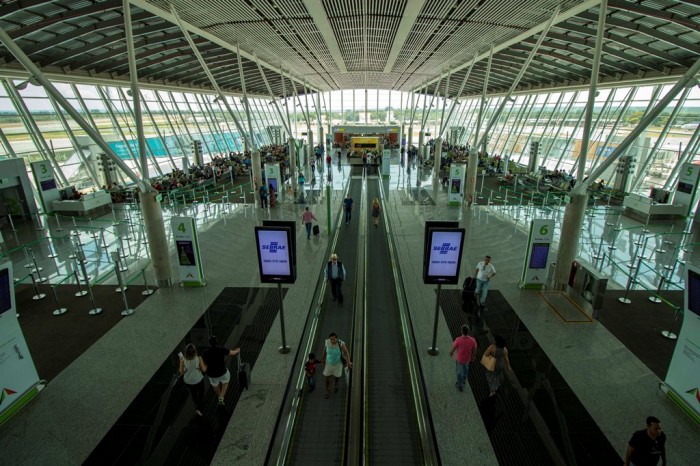 O aeroporto foi inaugurado três anos antes da própria cidade de Brasília, que foi oficialmente fundada em 1960 (Foto: Divulgação)