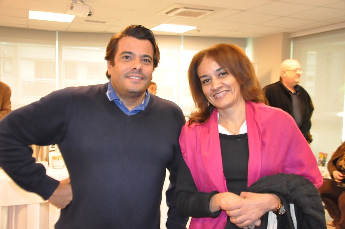 Alexandre Durães e Andrea Alves, da Conexão Travel Alexandre Durães e Andrea Alves, da Conexão Travel