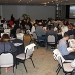 Cerca de 100 agentes compareceram ao treinamento