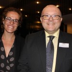 Clara Irigoyen com Juan Morales, da Turespaña
