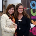 Diana Pomar, do Turismo do México, e Mari Masgrau, do M&E
