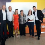Equipe da Movida, com Taísa Rosa e Rute Camargo, da Costa Brava