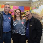 Evandro Gouvea e  Veronica Dias, da Flot Viagens, e Fábio Viana, da New Age
