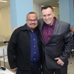 Fábio Viana, da New Age, e Sérgio Velloso, do M&E Academia