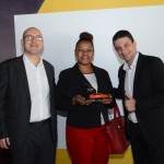 Jamyl Jarrus e Renato Franklin, da Movida, e Paula Valéria, da Pontes Tur
