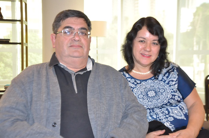 Mauricio de Aquino e Solange Takahashi, da Planos Turismo Mauricio de Aquino e Solange Takahashi, da Planos Turismo