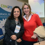 Monica Sâmia, da Braztoa, e Luciane Leite, da WTM-LA