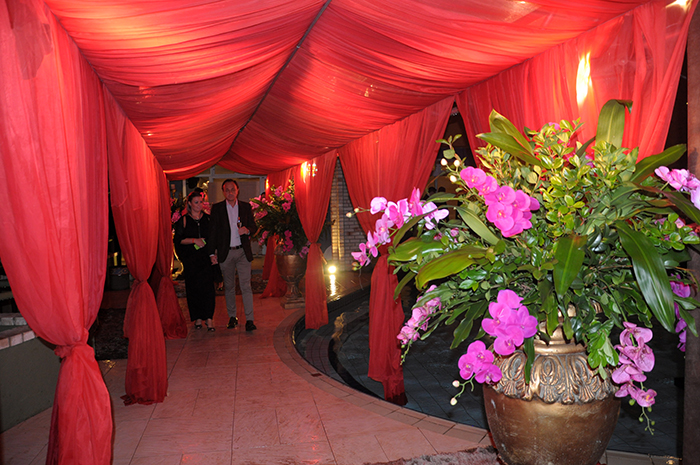 Recepção de gala para convidados Recepção de gala para convidados