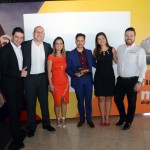 Renato Franklin, Jamyl Jarrus e Cristiane Yumi, da Movida, Marcio Almeida, da BBTur, Josiane Escudeiro e Fagner Abel, da Movida