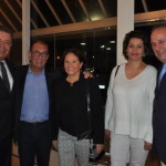 Alexandre Sampaio, da FBHA, Alice e Marco Fatuch, da FBHA, Elisabeth e João Jacob, da SEHA-PR