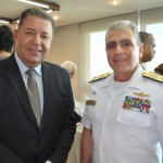 Alexandre Sampaio, presidente do Conselho de Turismo da CNC, e Paulo Zuccaro, do Ministério da Defesa