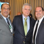 Antonio Henrique, do Senac, Caio Luiz de Carvalho, da Band, e Hamilton Vasconcellos, VP da Turisrio