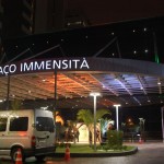 Entrada Wyndham Garden Convention Nortel do Brasil
