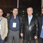 Gabriel Costa, secretário de Turismo de Parati, Liberato Pinto, secretário de Turismo de Niterói, Nilo Félix, secretário de Turismo do RJ, E Wagner Rosa, secretário de Esporte e Turismo de Magé