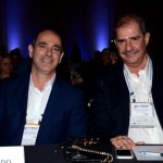 Heber Garrido, do Transamerica, e Mauro Schwartzmann, da Costa Brava