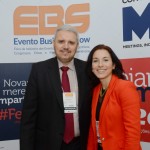Marcelo Baranowsky e Daiana Moura, da EBS