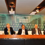 Maureen Flores, da CNC, Caio Luiz de Carvalho, da Band, Bebeto de Freitas, secretário de Esportes e Lazer de BH, Waldner Bernardo, presidente da CBA, e João Traven, da Spiridon