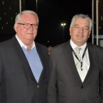 Roy Taylor, do M&E, e Paulo Angeli, coordenador da FIT Cataratas