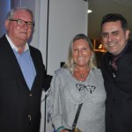 Roy Taylor e Rosa Masgrau, do M&E, com Gilmar Piola, secretário de Turismo de Foz do Iguaçu