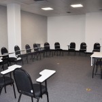São quatro salas para reuniões