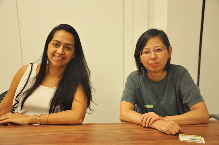 Tatiane Miyanaga, da Ambiental e Karina Santos, da Del Bianco Tatiane Miyanaga, da Ambiental e Karina Santos, da Del Bianco