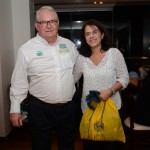 Renata Medeiros, da RM Viagens, e Roy Taylor, do M&E