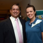 Adriano Gomes e Bruna Castro. da CVC