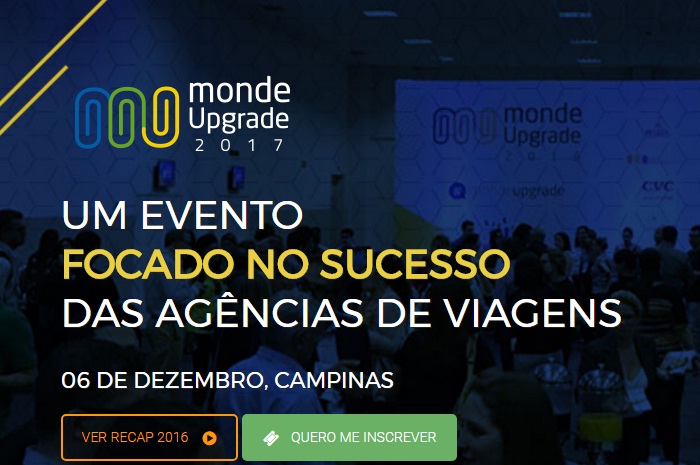 Os agentes de viagens podem se inscrever através do site do evento e ainda ver uma retrospectiva da edição passada