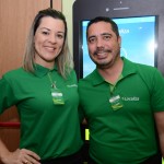 Carina Gazel e Anderson Santos, da Localiza