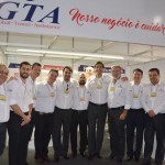 Equipe da GTA com Celso Guelf e Gelson Popazoglo