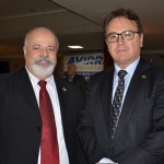 Evandro Oliveira, da Avirrp e Vinícius Lummertz, da Embratur